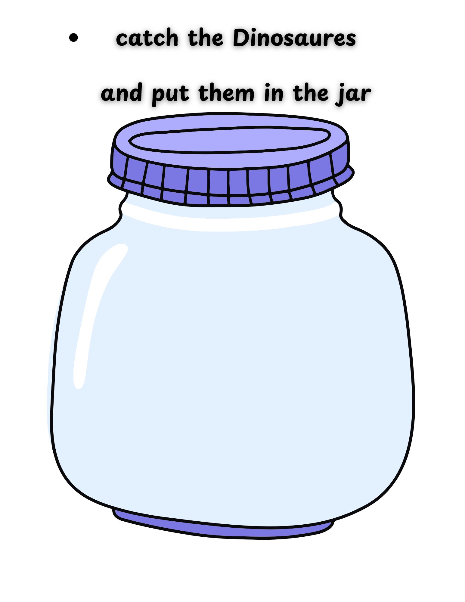 Catch the Dinosaurs and Put Them in the Jar – Printable Counting Activity for Kids - Image 2