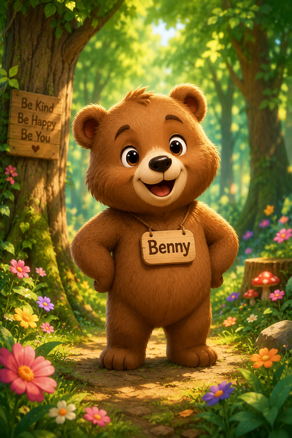 Benny the Little Bear 🐻🍎 | A Sweet Story About Sharing and Friendship - Image 3