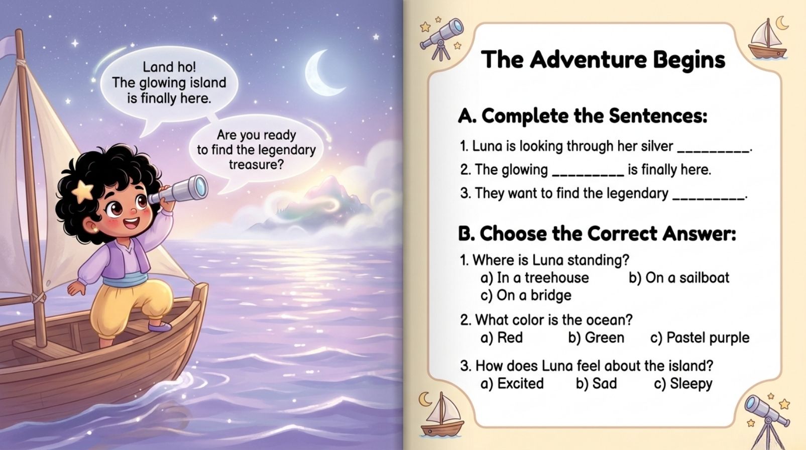 Luna’s Star Seed Quest – Magical Kids Adventure Activity Book - Image 2