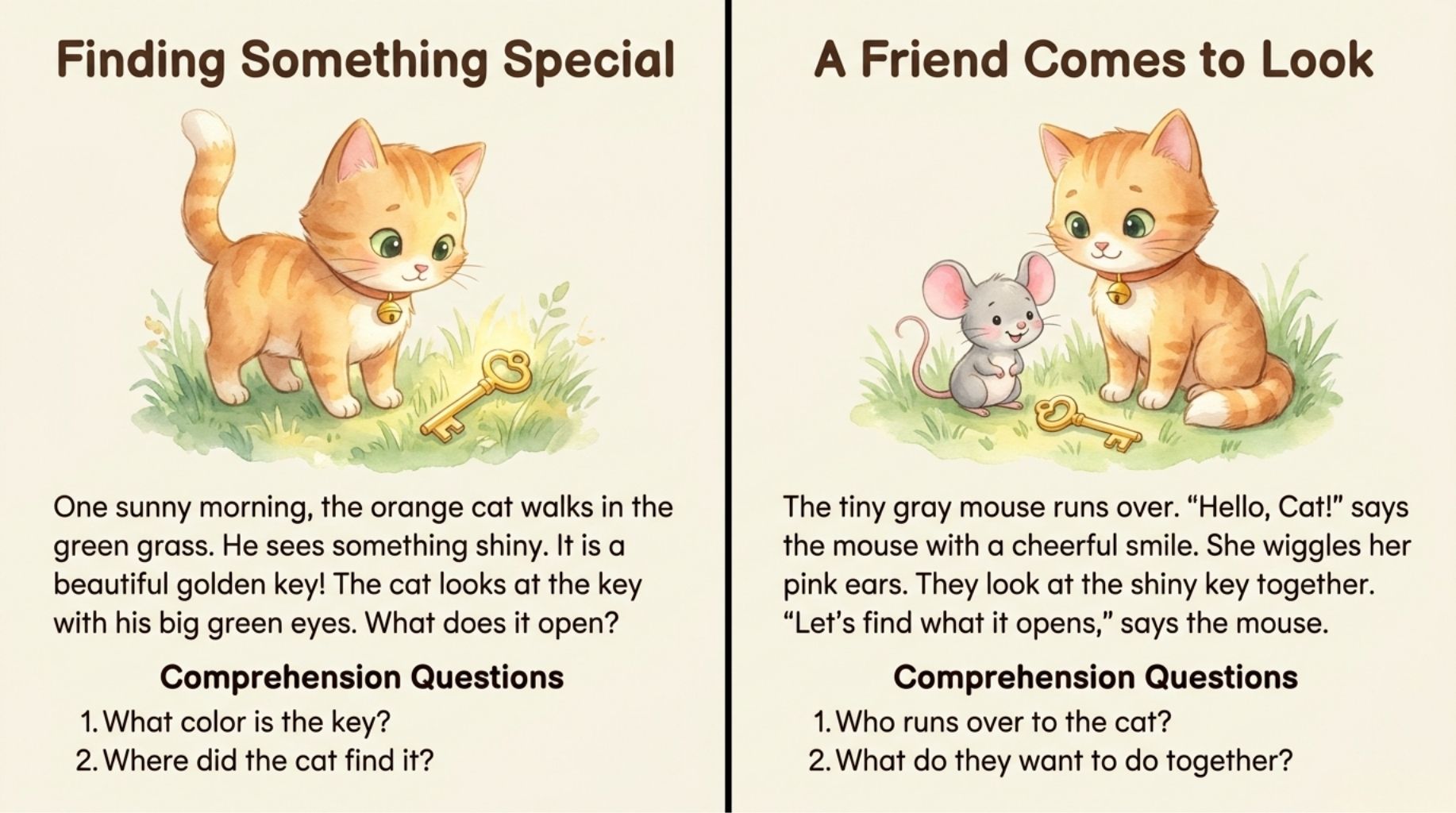 The Cat and the Mouse Build a Magical Secret Garden - Image 2