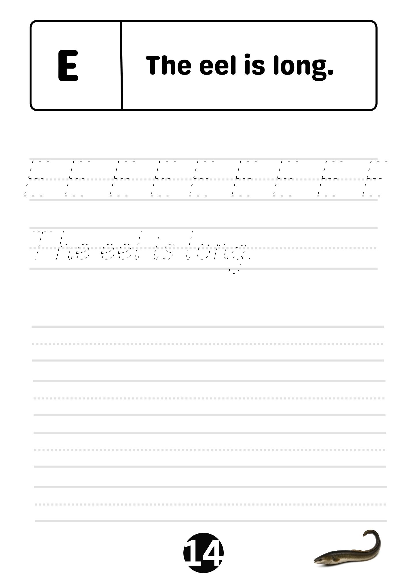 Sea Creatures Sight Words Workbook for Kids | Tracing & Handwriting Practice - Image 4