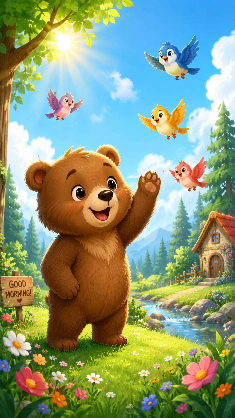 Benny the Little Bear 🐻🍎 | A Sweet Story About Sharing and Friendship - Image 4