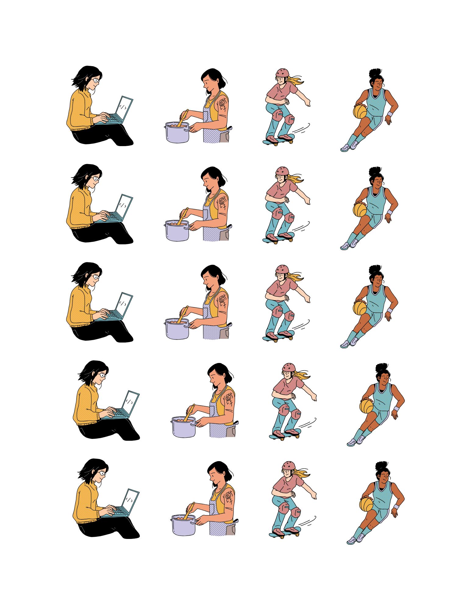 Count and Match the Jobs – Printable Learning Activity for Kids - Image 3