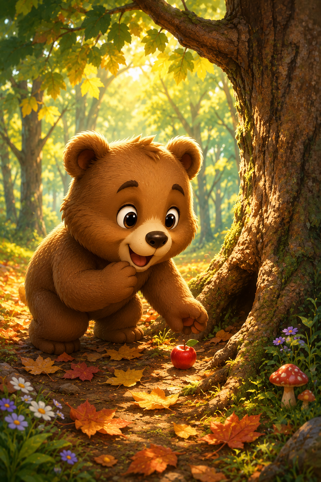Benny the Little Bear 🐻🍎 | A Sweet Story About Sharing and Friendship - Image 5