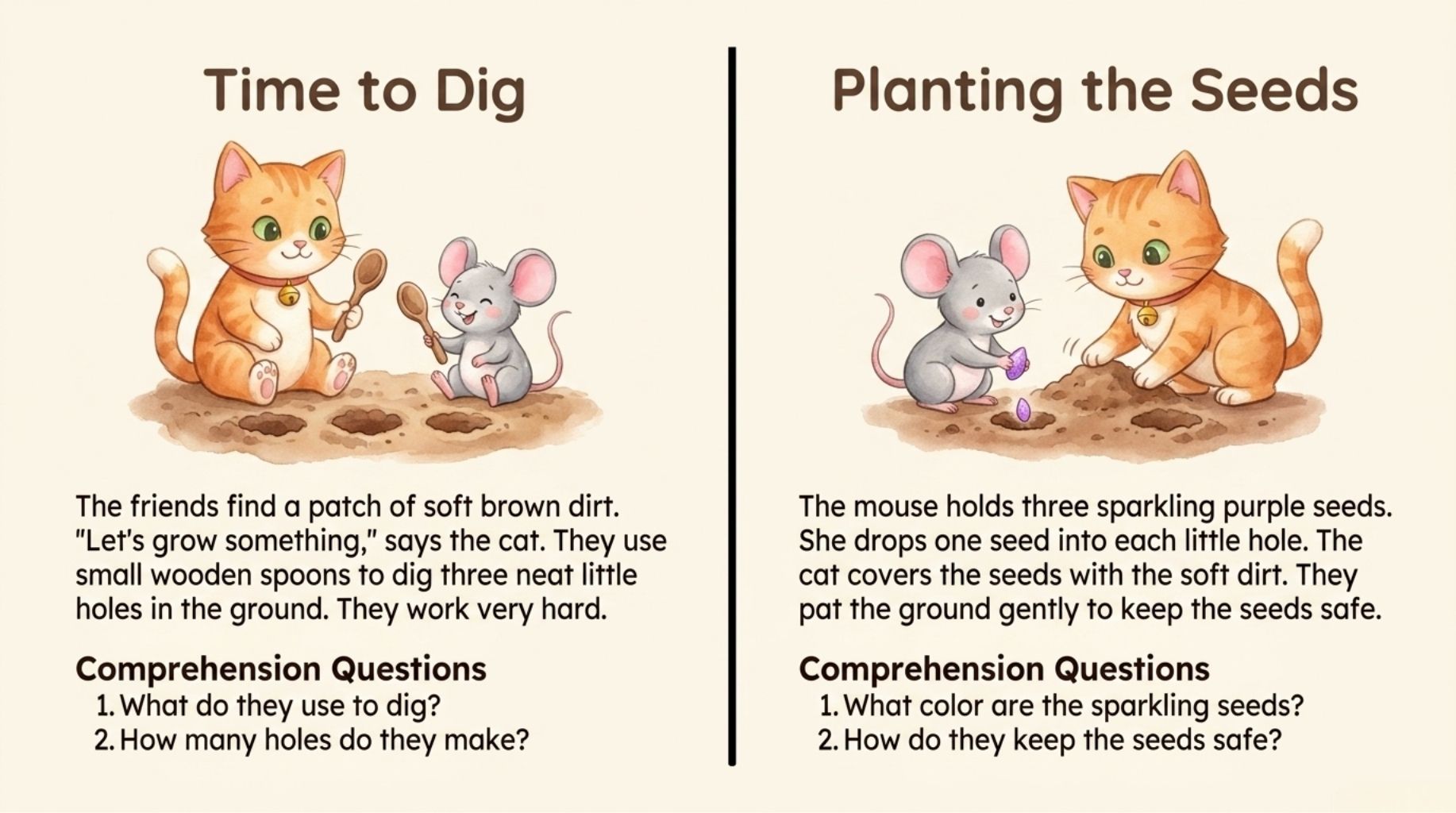 The Cat and the Mouse Build a Magical Secret Garden - Image 3