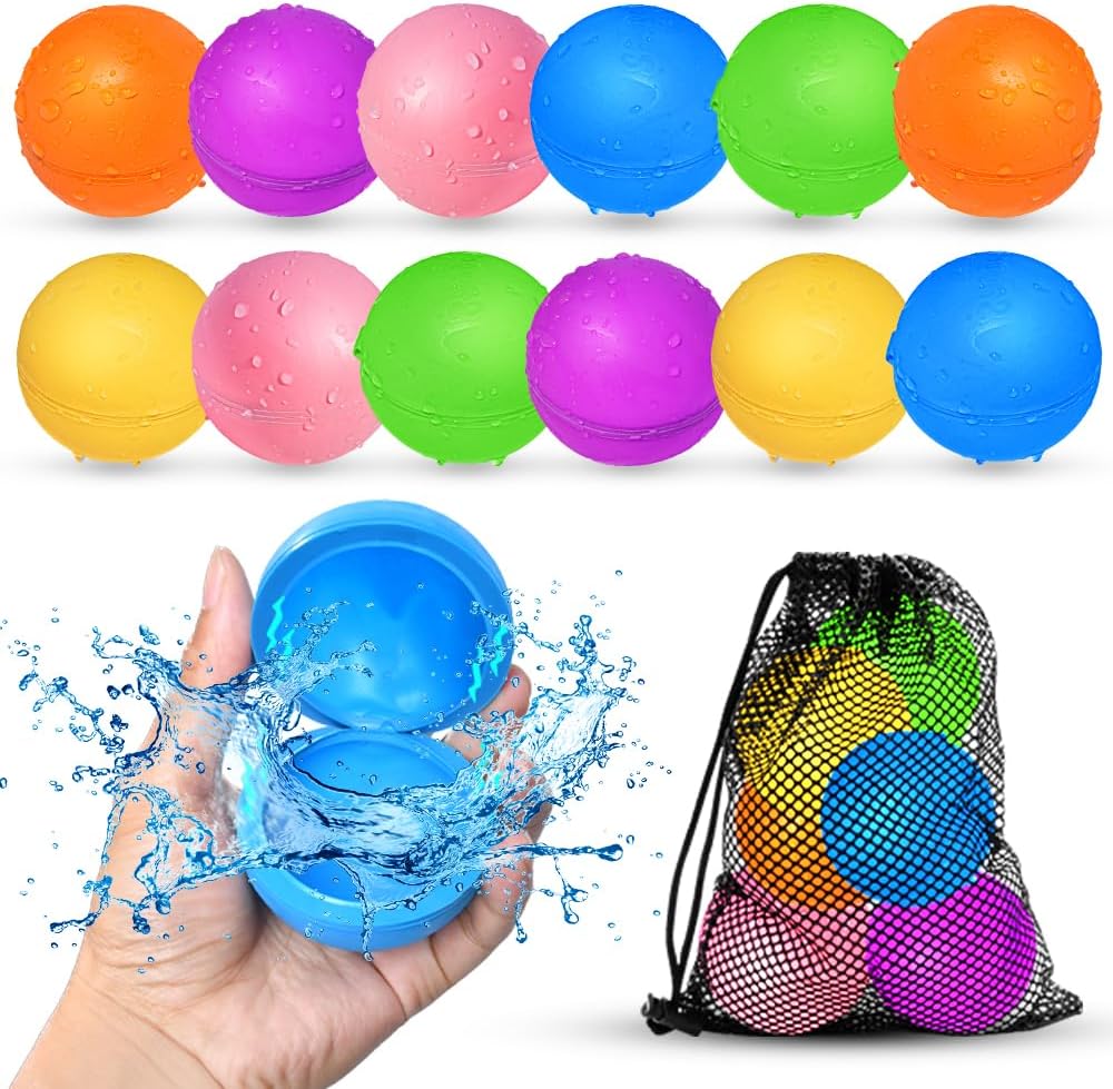 Reusable Water Balloons for Kids – Fun Summer Pool & Beach Toys Set - Image 4