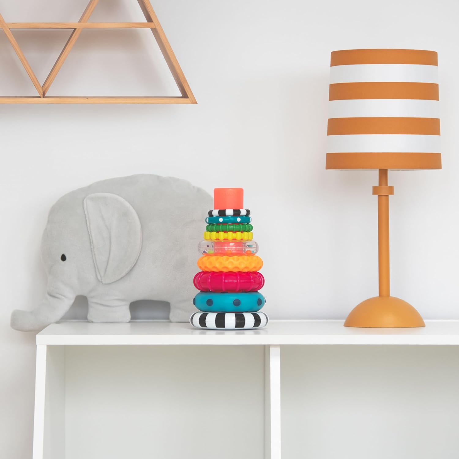 Colorful STEM Stacking Rings Toy for Babies – Educational Learning Toy - Image 2