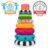 Colorful STEM Stacking Rings Toy for Babies