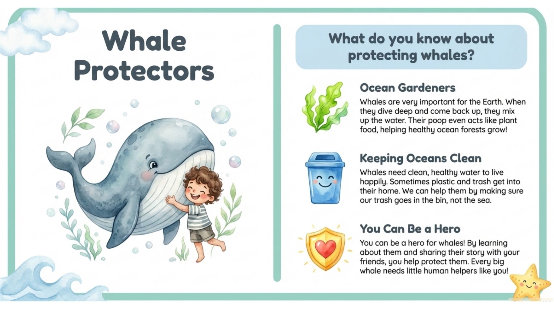 Whale Wonders for Kids 🐋 | Educational Printable PDF Book - Image 4