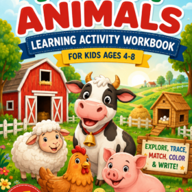 farm animal worksheets for kids