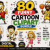Cartoon Clipart Bundle