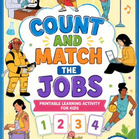 Count and Match Jobs Printable Learning Activity