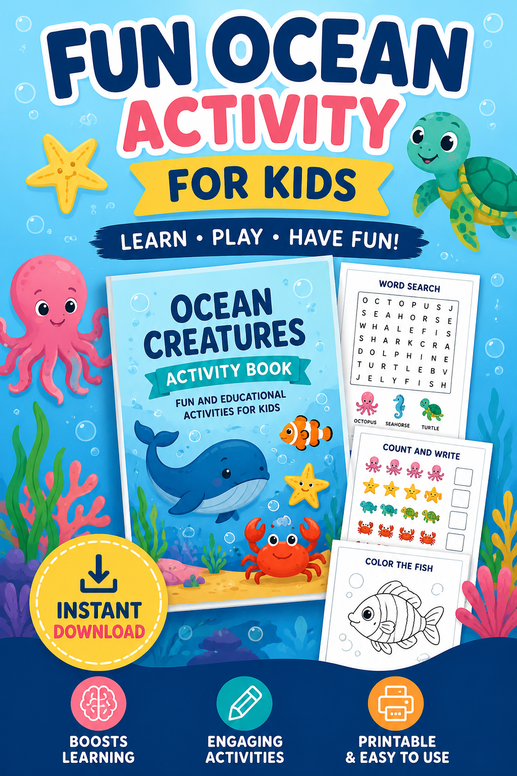 7 Fun Ocean Activities For Preschool Kids