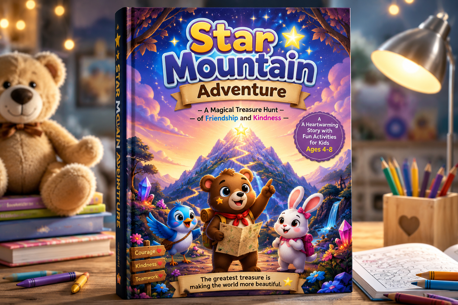 Star Mountain Adventure: A Magical Treasure Hunt Storybook for Kids Ages 4–8