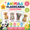 Animals Flashcards for Kids Ages 3-5