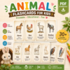 animal flashcards for kids