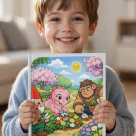 The Dinosaur Who Loved Flowers kids storybook cover