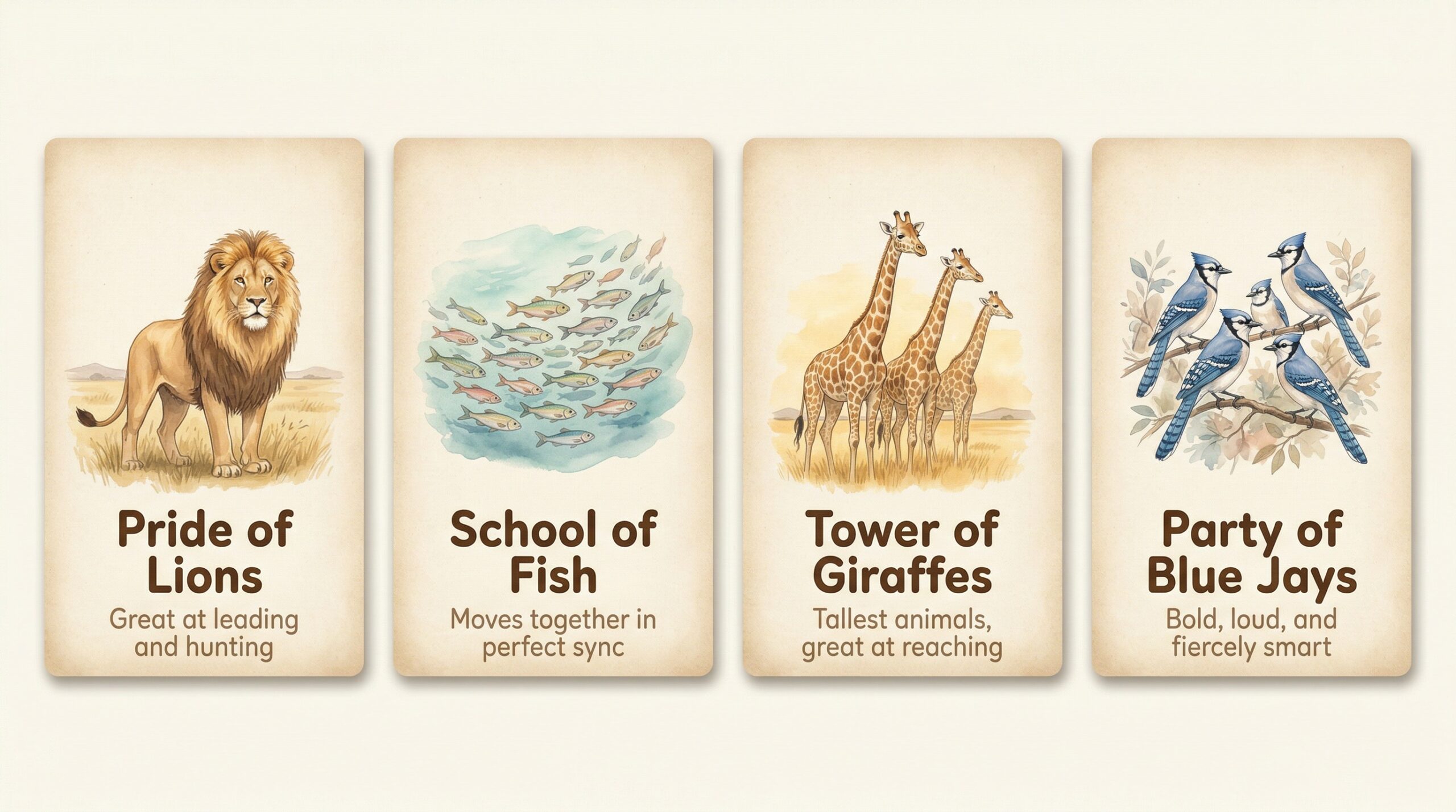 Amazing Animal Flashcards for Kids – Printable Learning PDF - Image 2