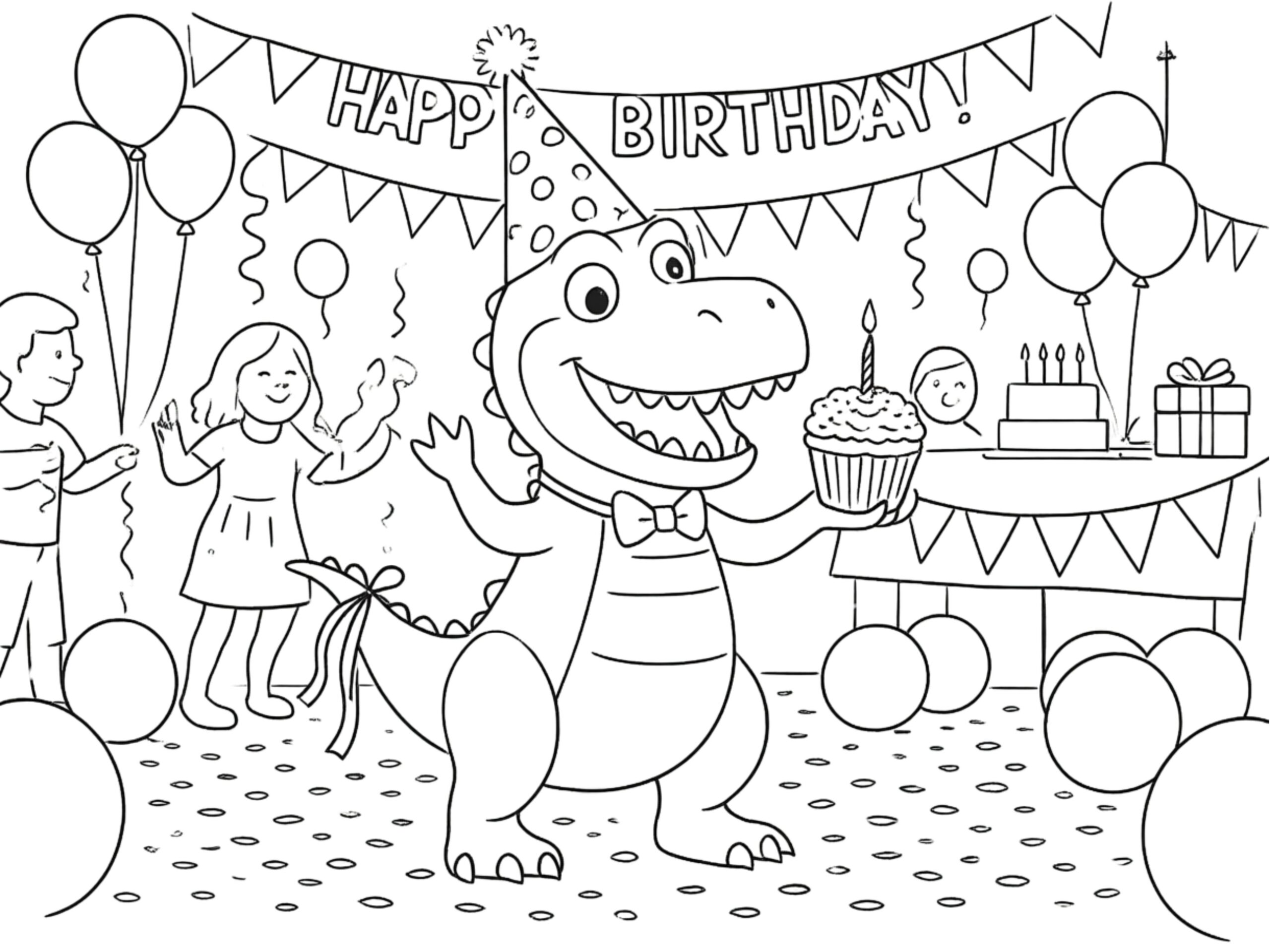 Adorable Coloring Book for Kids Ages 4-6 – 31 Fun Coloring Pages - Image 3