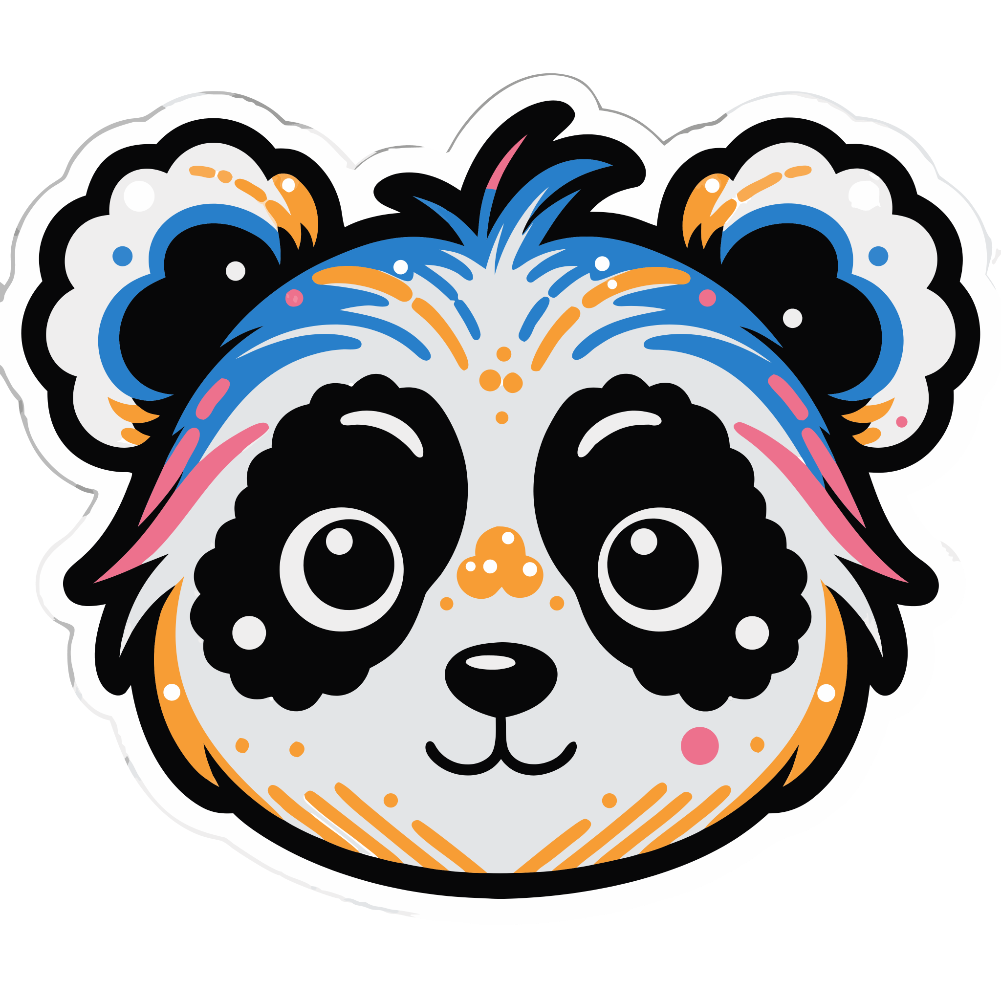 Cute Animal Faces Sticker Pack – 40 Adorable Printable Stickers - Image 2