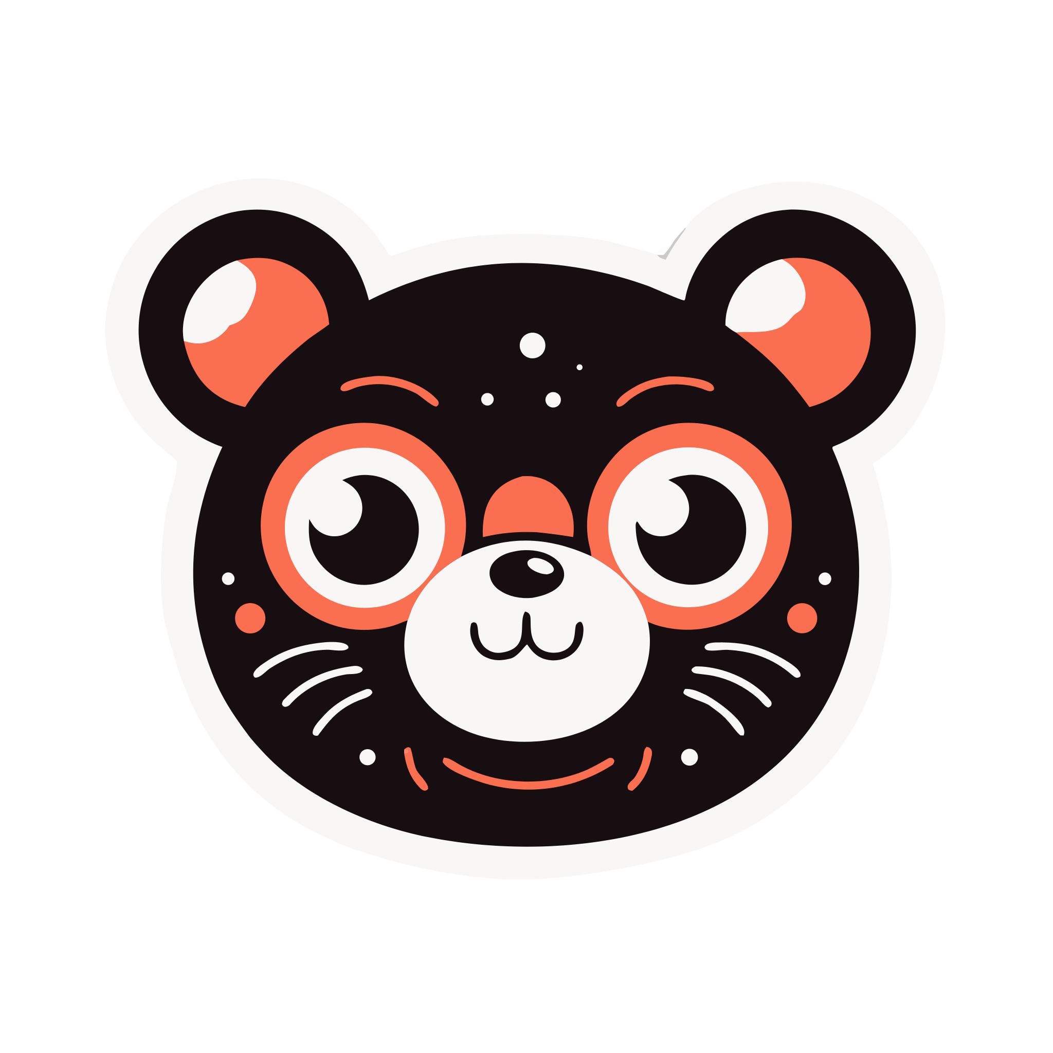 Cute Animal Faces Sticker Pack – 40 Adorable Printable Stickers - Image 5