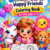 Cute Shapes Coloring Book for Kids Ages 4-6