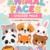 Cute Animal Faces Sticker Pack – 40 Adorable Printable Animal Stickers for Kids